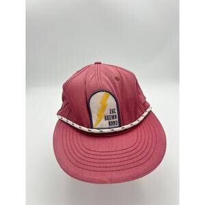 Vintage Zac Brown Band Southern Ground Snapback Hat Lightning Bolt Patch